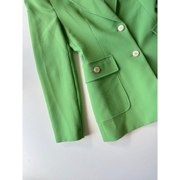 ZARA Green Oversized Single Breasted Blazer Suit Jacket, Size XS - Picture 7 of 16